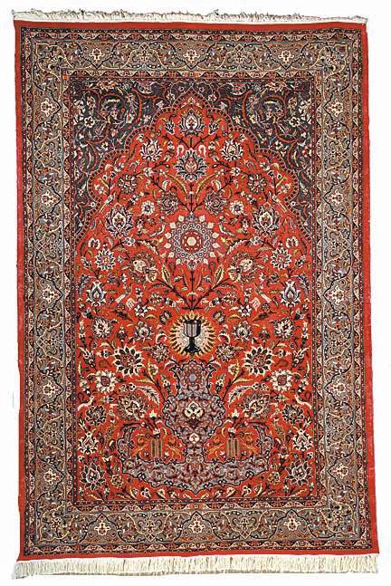 Copper Tree of Life Carpet