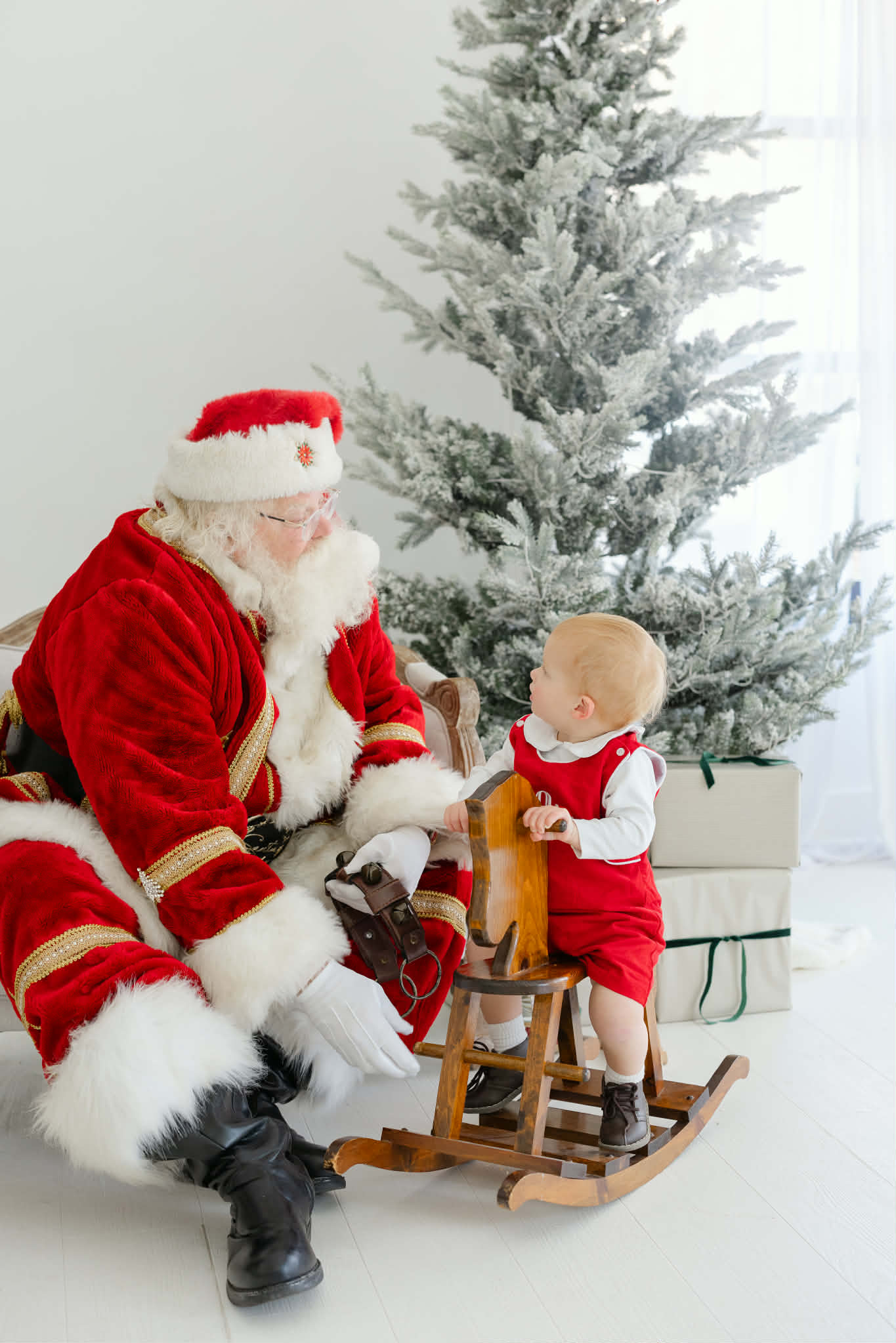 Callan and Santa / 2025